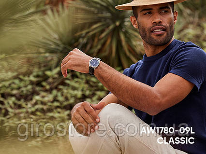 Японские часы Citizen Eco-Drive AW1780-09L, солнечная батарея