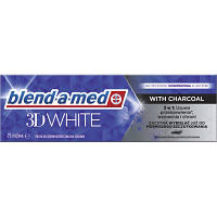 Зубная паста Blend-a-med 3D White С древесным углем 75 мл (8006540793114) d