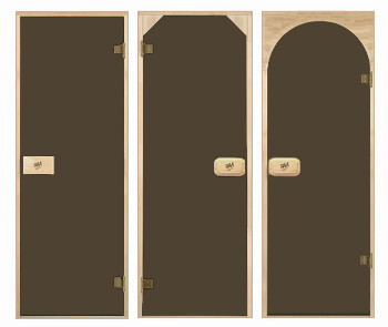 Двери для саун Бронза 80х210 - фото 2 - id-p367171633