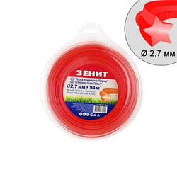 Жилка косильна Зеніт "Зірка" 2,7 мм x 94 м 40127094 smart