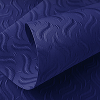 Жалюзи вертикальные для ОКОн 127 мм, ткань Sahara. Темно голубой