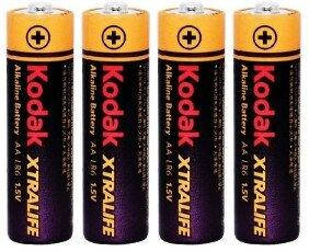 Батарейка лужна Kodak XTRALIFE Alkaline LR6 AA (4 шт)