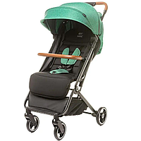 Детская коляска всесезонная для детей с 6 месяцев 4Baby TWIZZY XXII Green складная прогулочная зеленая