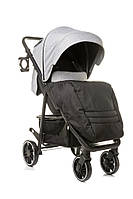 Дитяча коляска прогулянкова демісезонна 4Baby MOODY XXII Light Grey компактна коляска коляска