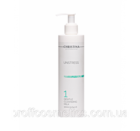 Очищуюче молочко для обличчя Unstress Gentle Cleansing Milk Christina, 300 мл