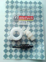 Ремкомплект привода спидометра Suzuki LETS 2,3 (барабан) "MotoTech" Сузуки Летс