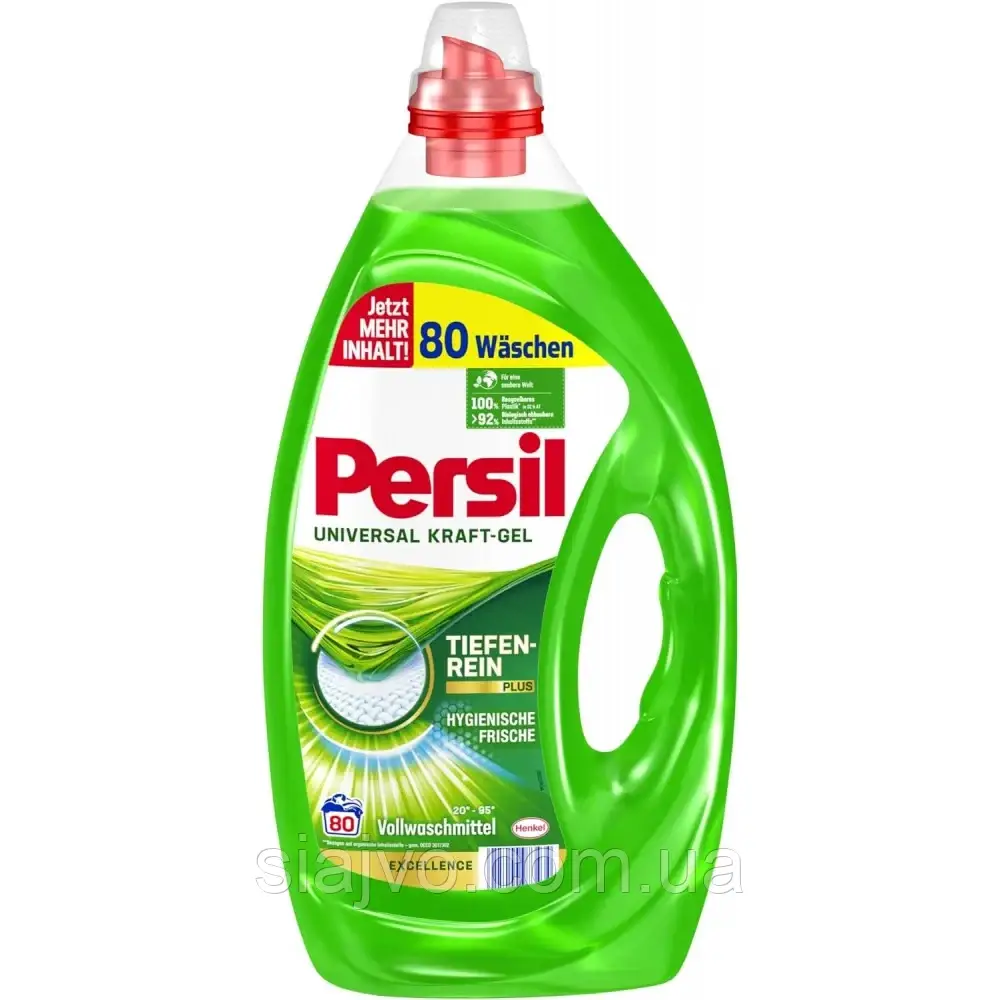 Гель для прання Persil Universal Kraft-Gel, 80 прань, 4 літри