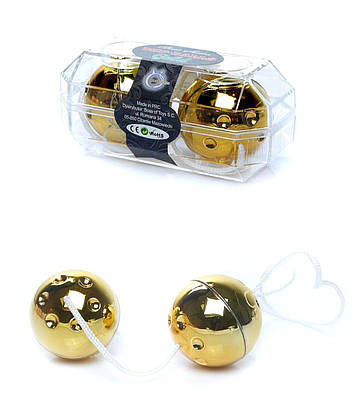 Вагінальні кульки Duo balls Gold, BS6700022