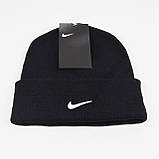 Nike Swoosh Шапка найк свуш чорна, фото 4