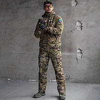 Зимний тактический утепленный костюм Level 7/ Зимняя водонепроницаемая мужская форма для военных Мультикам XL