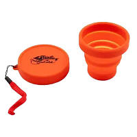 Чашка туристическая Tramp Silicone 180ml Orange (UTRC-083-orange) d