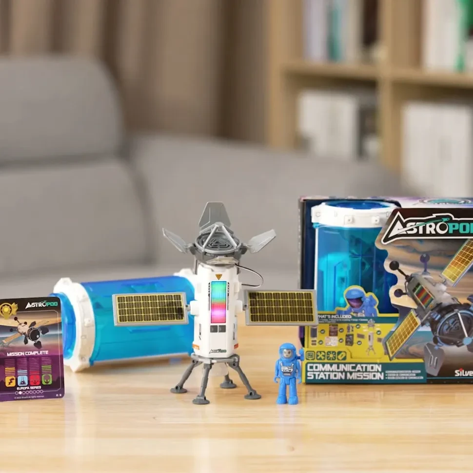 Конструктор з фігуркою Побудуй станцію зв'язку Astropod 80333, фото 1