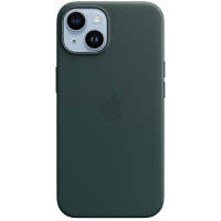 Чехол для мобильного телефона Apple iPhone 14 Leather Case with MagSafe - Forest Green (MPP53ZM/A) b