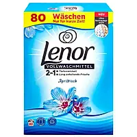 Універсальний пральний порошок Апельська свіжість 2 в 1 Lenor, 80 прань, 5.2 кг