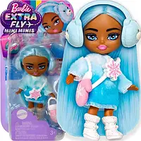 Barbie Extra Mini Minis Winter лялька барбі екстра міні мінс зима