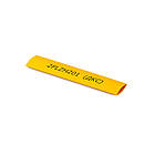 Ø6,4/3,2мм Термоусаджувальна трубка для термотрансферного друку жовта (1м) [2FLZH201B64Y] Quadro ДКС