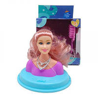 Кукла-манекен "Styling head" (розовая) Toys Shop