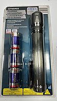 Фонарь светодиодный наакумуляторе и батарейках ДИОД: КРИСТАЛ 100% Dynamax 10watt EN 62847 серый