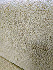 Чохол натяжний на кутовий диван плюшевий хутряний Venera пісочний, фото 6