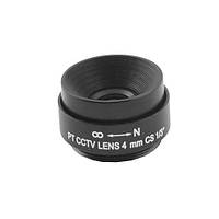 Объектив CCTV 1/3 PT0412NI 4mm F1.2 Fixed Iris Lens