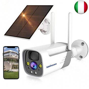 Камера відеонагляду сонячна батарея Szsinocam 3MP 15000 mAh