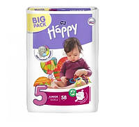 Підгузки дитячі Bella Baby Happy 5 Junior 12-25 кг 58 шт (5900516601133)