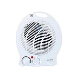 Тепловентилятор Crownberg CB-7746 | Обігрівач для дому | Дуйчик 2000 Вт, захист від перегріву, фото 3