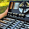 Набір шампурів PAN "БАДЬОРИЙ" в подарунковому дерев'яному кейсі, фото 4