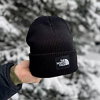 Акция / Зимняя шапка The North Face на флисе/ Шапка мужская женская теплая/ Качественная