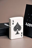 Зажигалка Zippo 214 23FPF Spade Design 48793 (Оригинал)