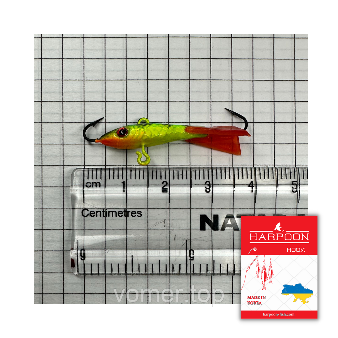 БАЛАНСИР HARPOON  3см 3г Колір1, фото 1