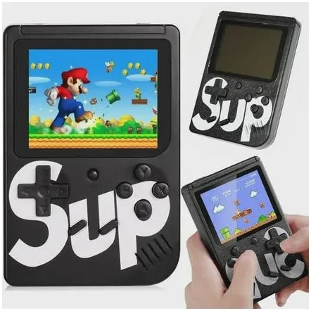 Портативная консоль Retro FC SUP Game Box 400 пoпулярныx игр денді 8 біт швидка відправка, фото 1