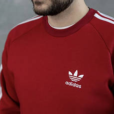 Комплект одягу чоловічий adidas утеплений із шапкою колір бордо, фото 5