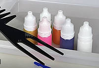 Набір для малювання на воді Ебру FUN Game, 6 пігментів, концентрат 50 мл, акварельний папір, інструменти, у кор 22*6*29см (62742), фото 2