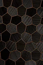 Декоративна панель Royal Thermo Black з термоабаша 705х205 мм