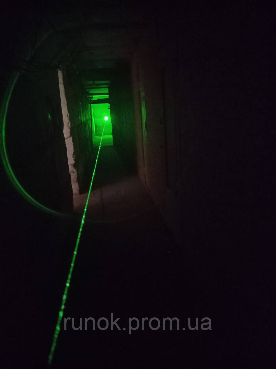 Потужна лазерна указка зелена з насадкою лазер зелений цілевказівник із захистом для вчителя кота приціл