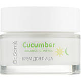 Оригінал! Крем для обличчя Dr. Sante Cucumber Balance Control З матувальним ефектом 50 мл (4823015926211) - Вища Якість!, фото 2