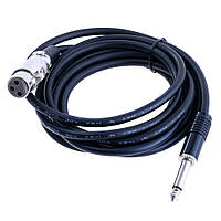 Кабель Jack 6,35 та XLR-3, довжина 3 метри LJ