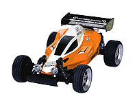Машина детская игрушечная 26см оранжевая Р/К акум светло, резиновые колеса, амортизаторы, USBзарядное 602-10C