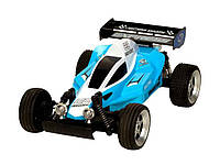 Машина детская игрушечная 26см синяя Р/К акум светло, резиновые колеса, амортизаторы, USBзарядное 602-10C ТМ