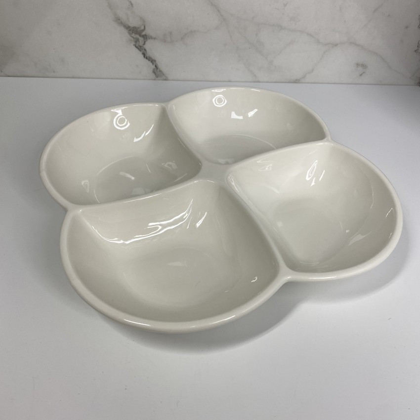 Менажниця порцелянова 25*25 см Stenson MC2622-11, фото 1