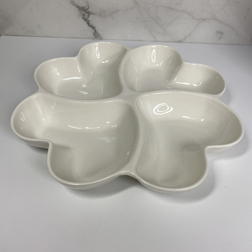 Менажниця порцелянова 30*30 см Stenson MC4165-12, фото 1