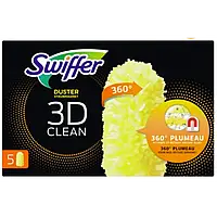 Запасні щітки на піпідастр Swiffer 360 Heavy Duty Dusters Microfiber Heavy Duty Duster Refill 5 шт.