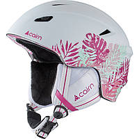 Шлем горнолыжный Cairn Profil white floral