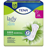 Урологические прокладки Tena Lady Slim Normal 4 капли, 24 шт