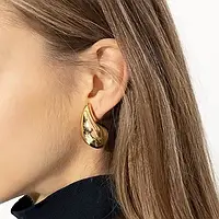 Елегантні сережки-пусети EarringDrops Срібний