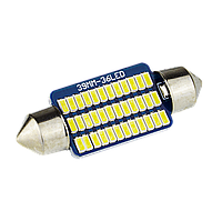 Світлодіоди в габаритні вогні, підсвітку номера та в салон DriveX T11-111 39mm 3014-36 12V автомобільні