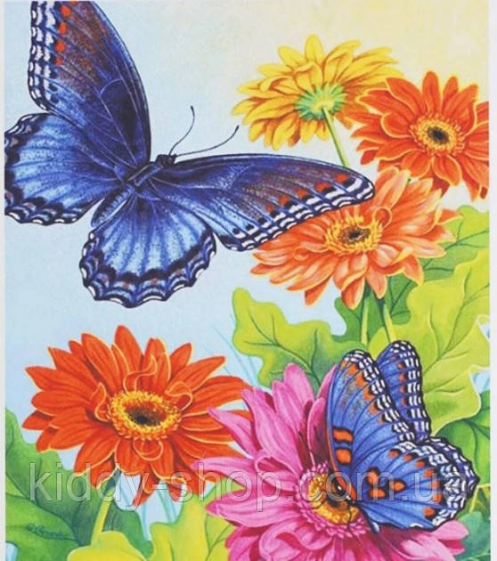 Алмазна вишивка. Картина на підрамнику Літо, розмір 20х30 см, фото 1