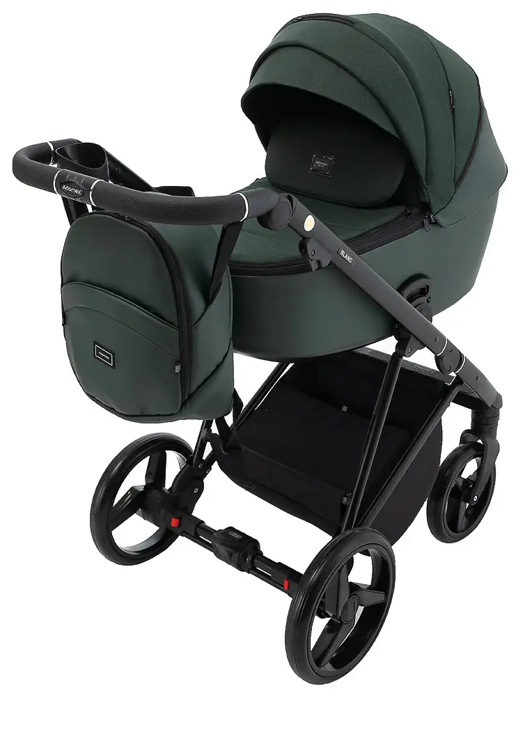 Коляска 2 в 1 Adamex Blanc Lux PS-136 зелена