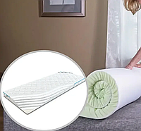 Износостойкий матрас для дивана Sweet Sleep Дебют Форте, Воздухопроницаемый топпер-футон для комфортного сна 120x200